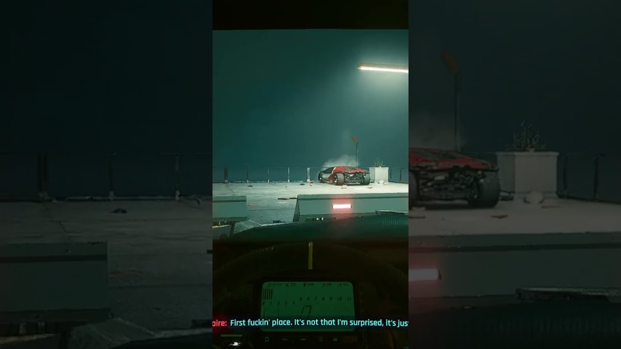 #Cyberpunk2077 racing in my 7-day #MarathonStreaming (Day 3)